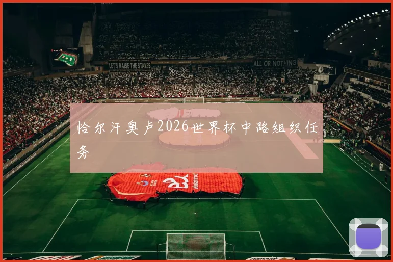 恰尔汗奥卢2026世界杯中路组织任务